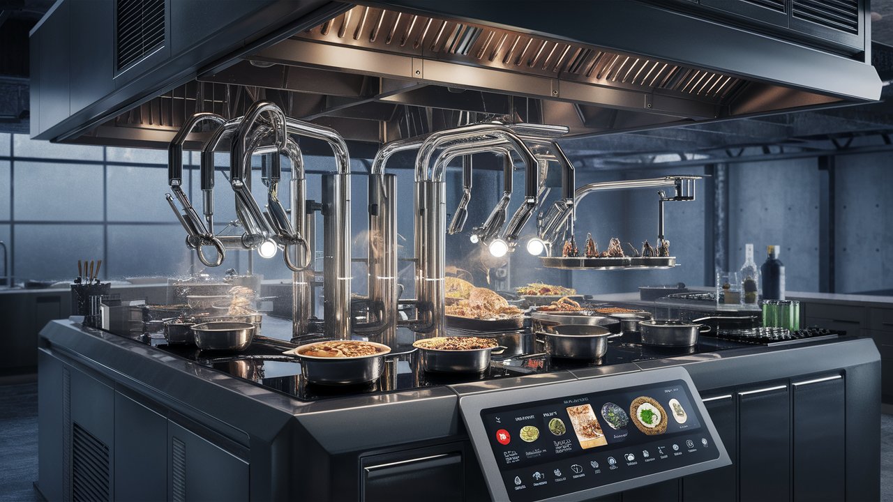 ระบบการทำอาหารแบบอัตโนมัติ : Automated Cooking System