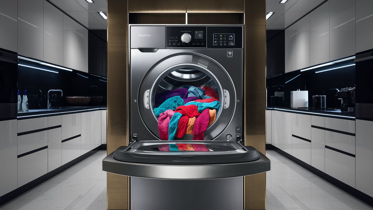 ฟังก์ชันการซักและอบแห้งในเครื่องเดียวกัน : All-in-One Washer-Dryer