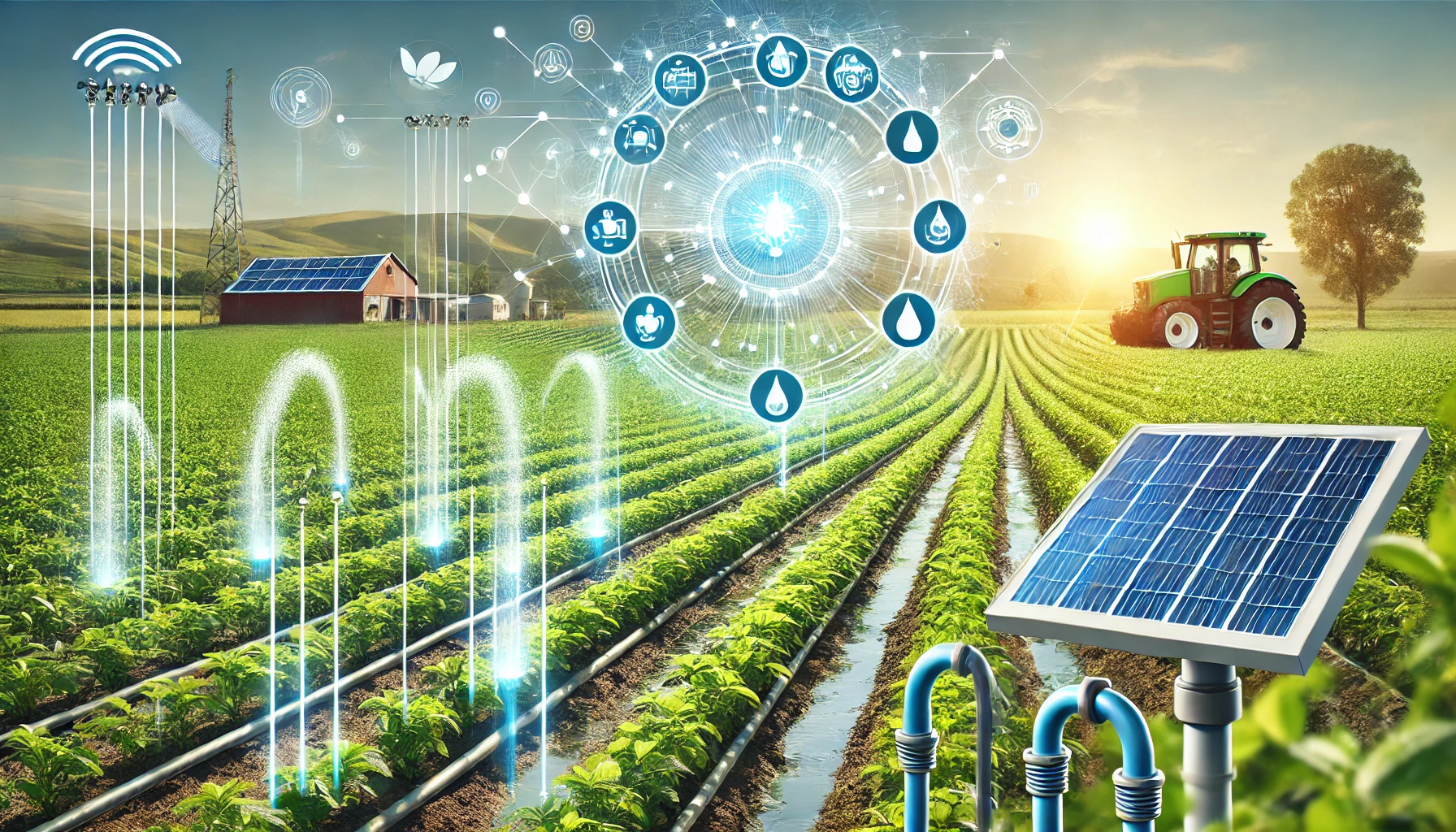 เพิ่มประสิทธิภาพการเกษตรด้วยระบบรดน้ำอัตโนมัติ (Smart Irrigation) ประหยัดน้ำ ลดต้นทุน และสนับสนุนการเกษตรที่ยั่งยืน