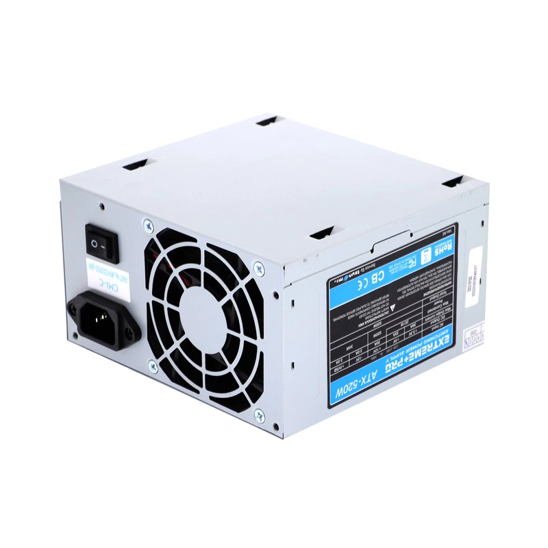 เพาเวอร์ซัพพลายขนาด 520W รองรับการใช้งานต่อเนื่อง เหมาะกับคอมประกอบทั่วไป และใช้งานหนัก