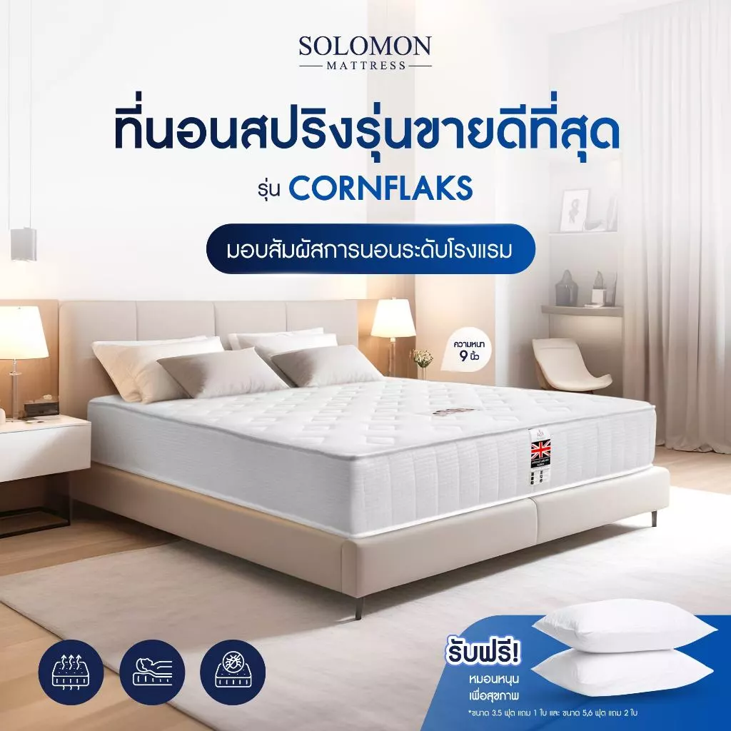 ▪️Motion Reflection ขดลวดขนาด 2.3 มิลลิเมตร โครงสร้างสปริง 5 ส่วน (Good Balance Type)