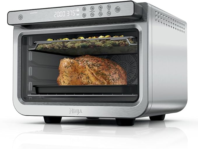 SMART SURROUND CONVECTION: Our high velocity fan and rear heat source combine to completely surround food for all-around crisp.